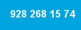 928 268 15 74